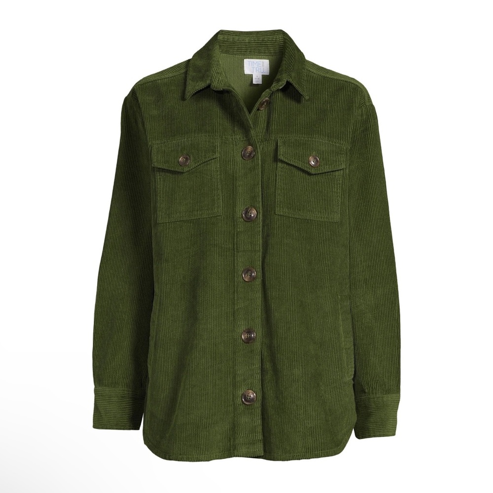 Time and Tru corduroy shacket
